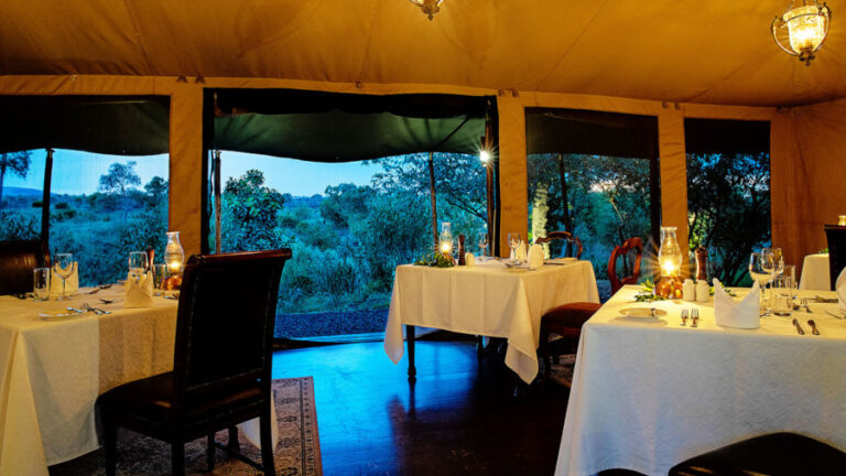 Elewana-Sand-River-Main-Area-dining-tent